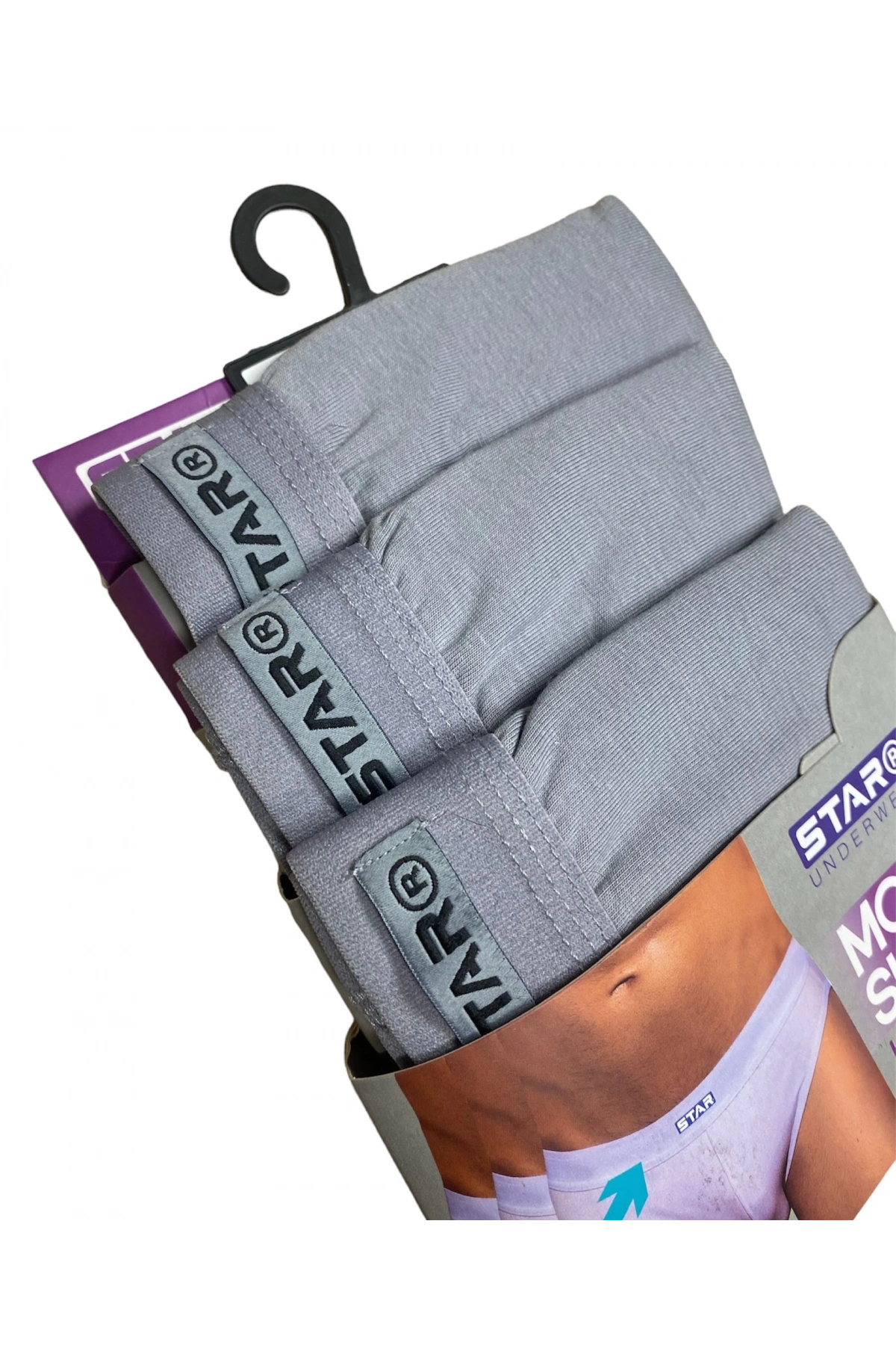 Star 109 Erkek 3lü Modal Slip
