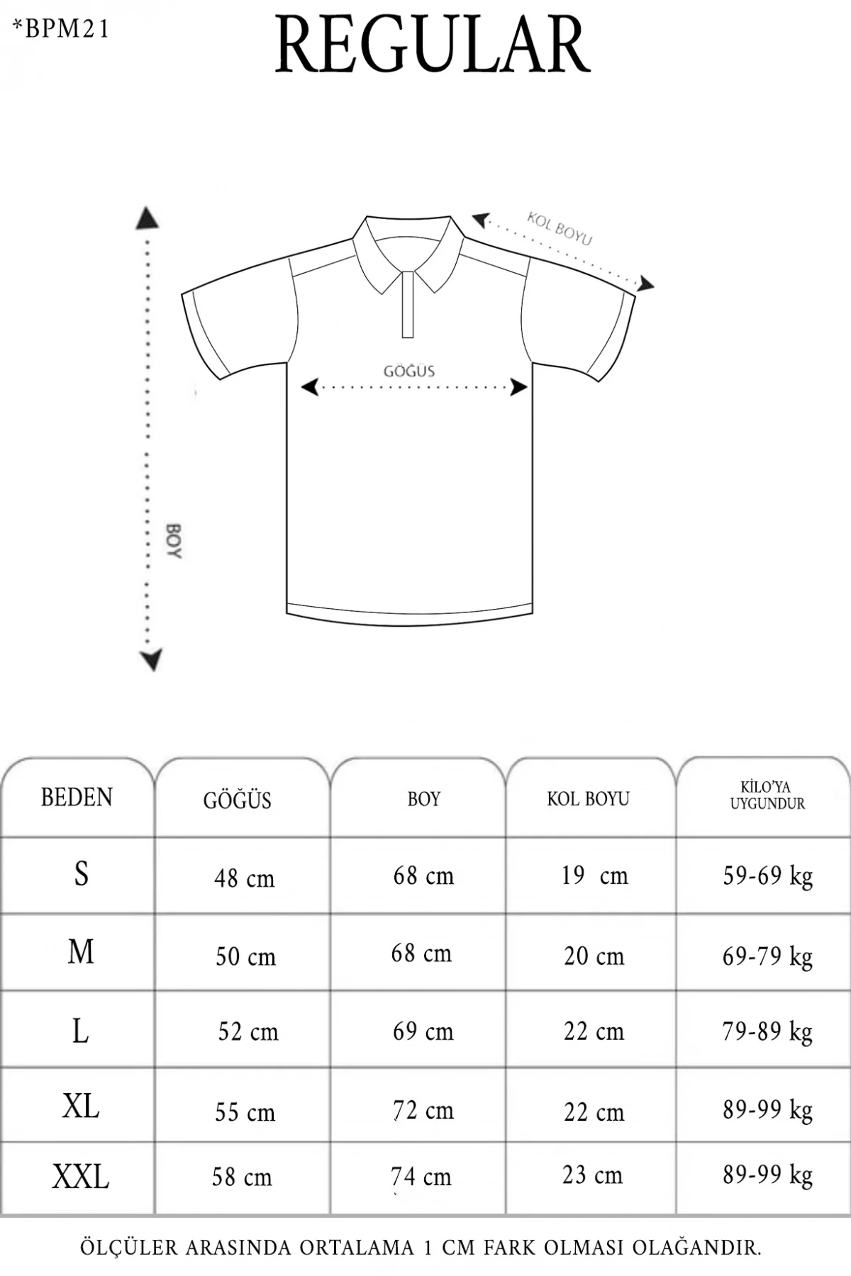 Yakası Düğmeli Yakalı Pike Baskılı T-Shirt - Beyaz