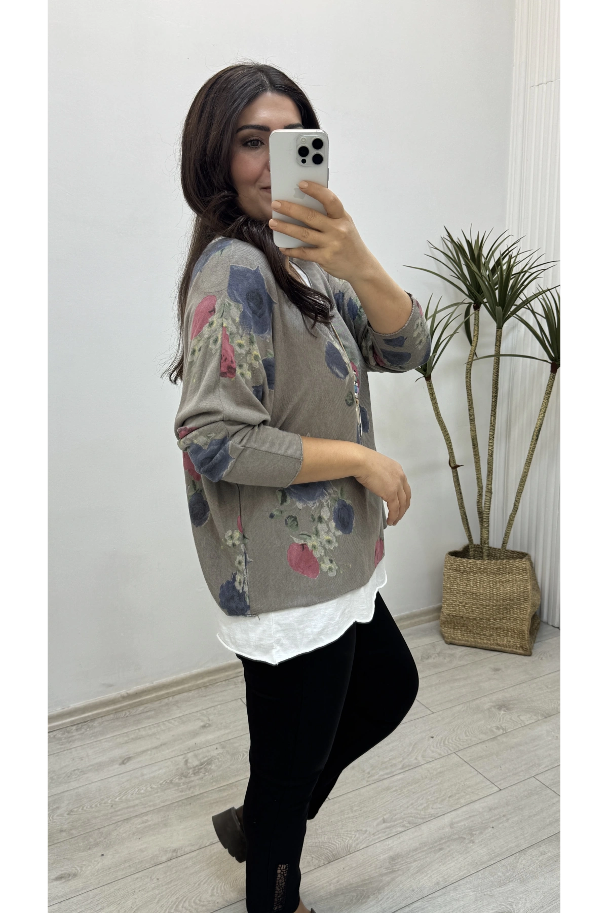 İthal Üçlü Bluz Takım