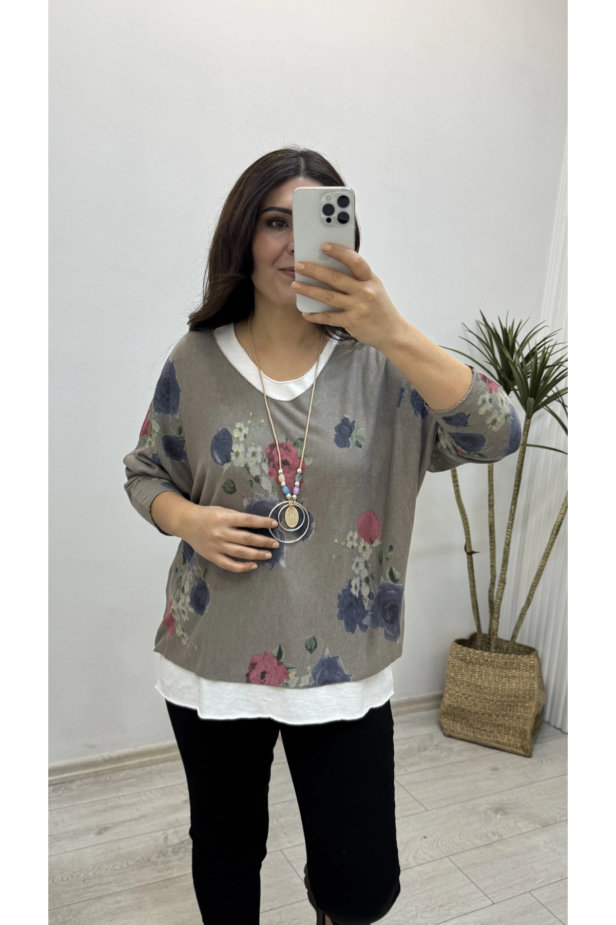 İthal Üçlü Bluz Takım