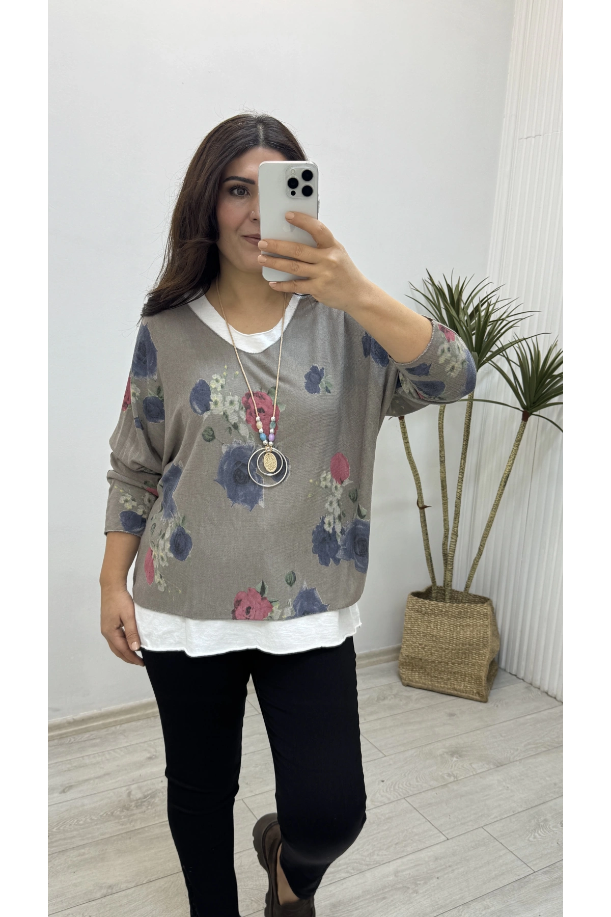 İthal Üçlü Bluz Takım