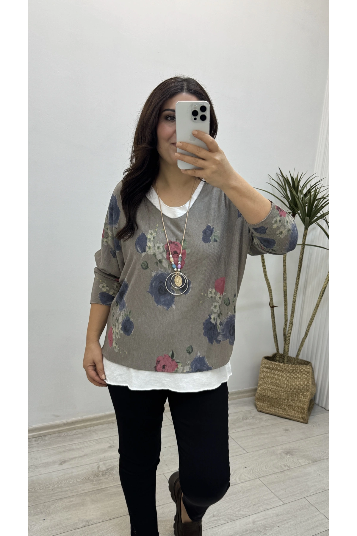 İthal Üçlü Bluz Takım