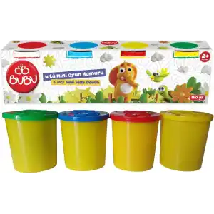 Mini Oyun Hamuru 4lü Bu-Bu-OH0004