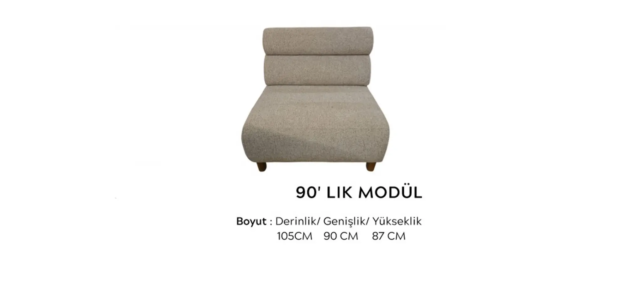 Elanora Köşe Ara Modül (90 cm)