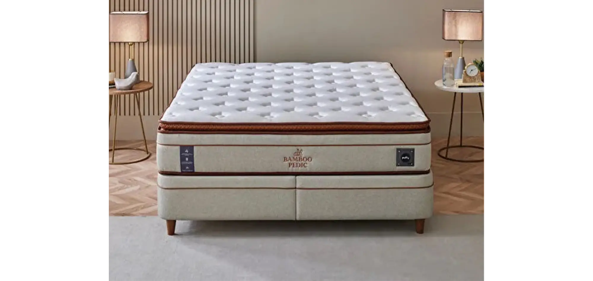 Bamboo Pedic Pocket Yaylı Yatak 90x190