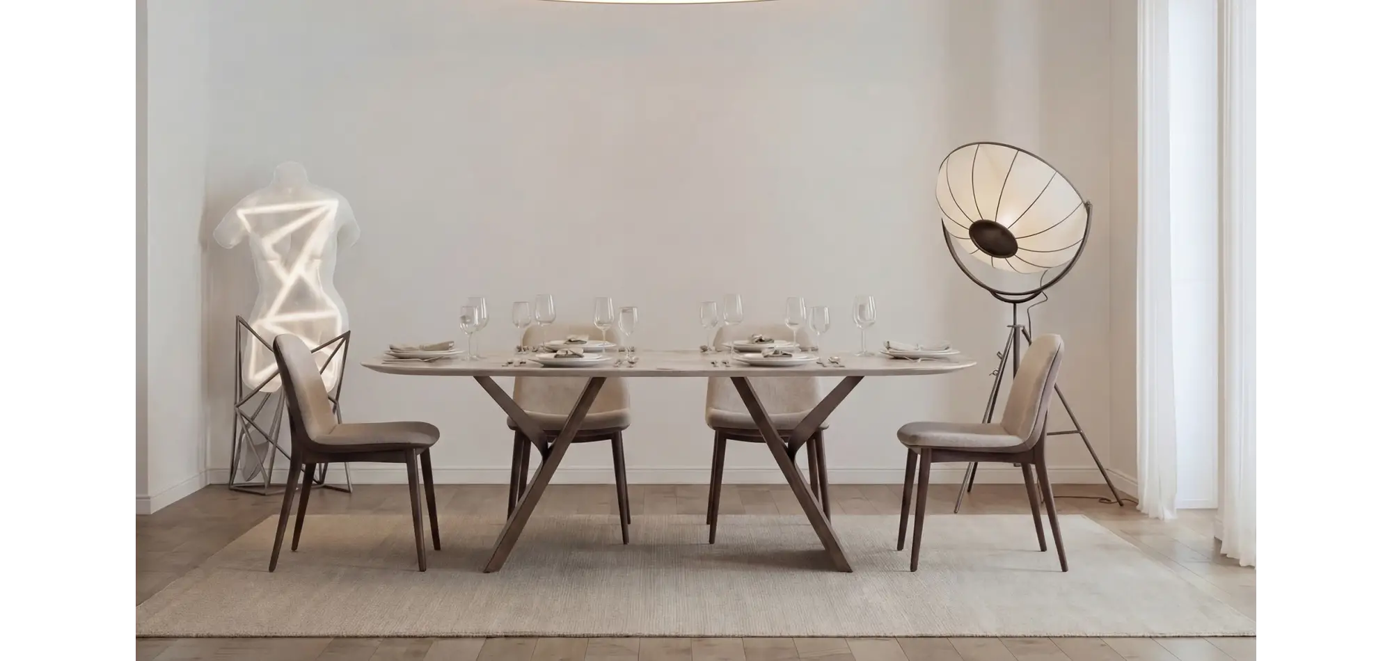 Luxeva Yemek Odası Takımı