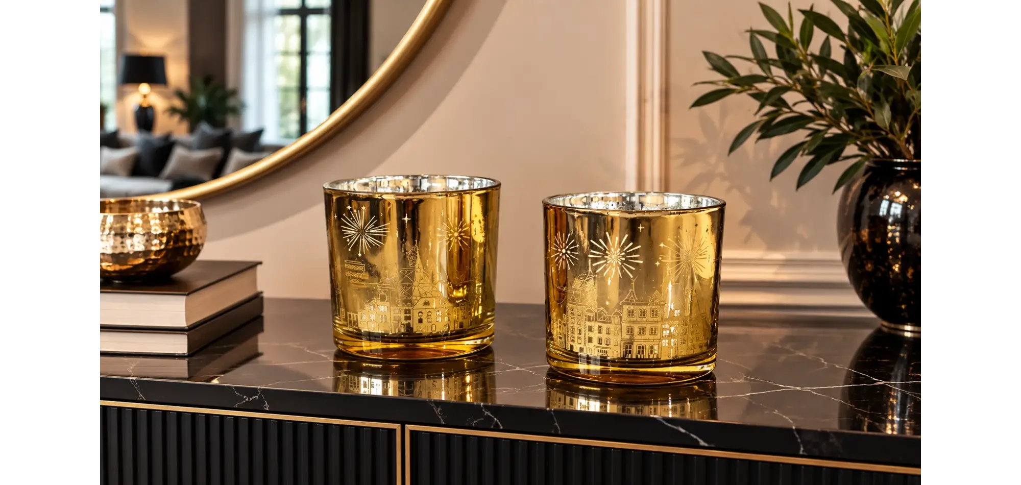 Townhouse Mum İkili Set