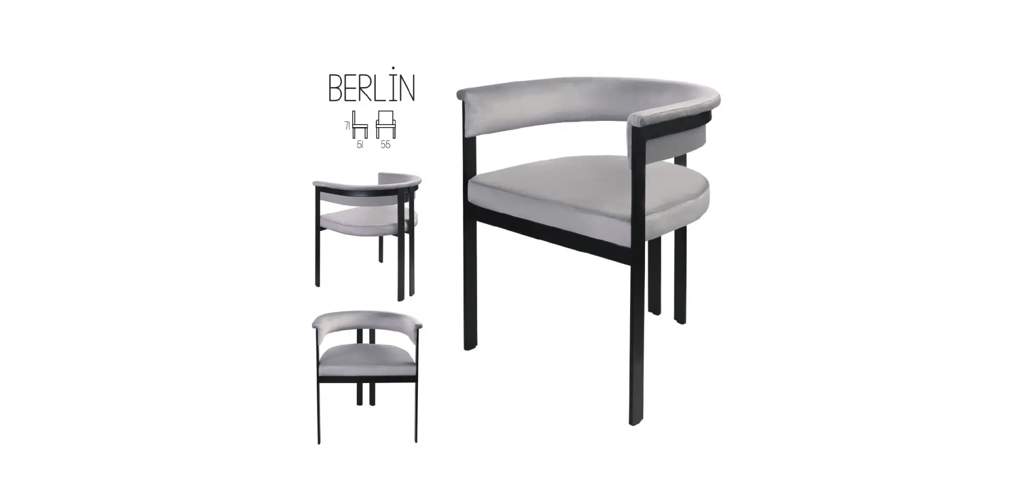 Berlin Sandalye