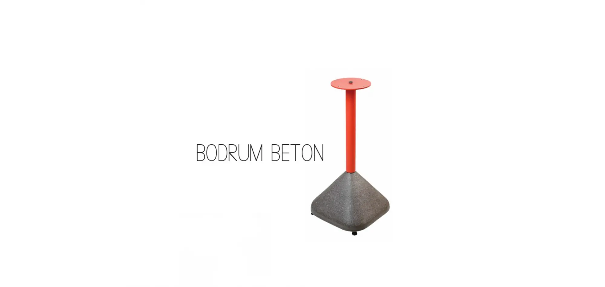 Bodrum Beton Masa Ayak