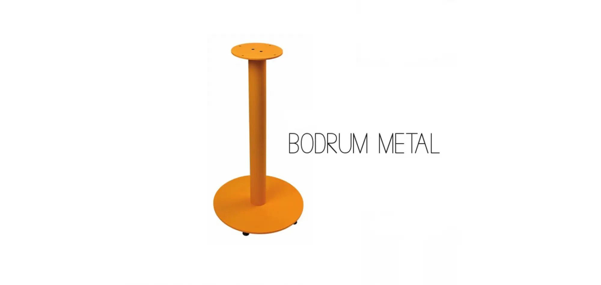Bodrum Metal Masa Ayak