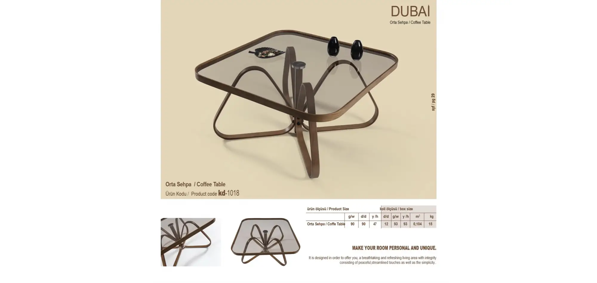 Dubai Orta Sehpa