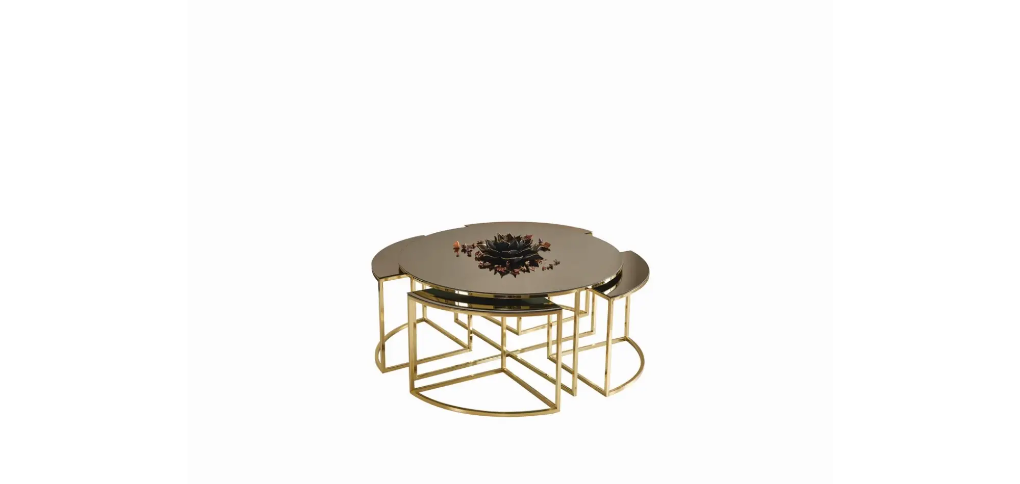 MC-128 Orta Sehpa Gold