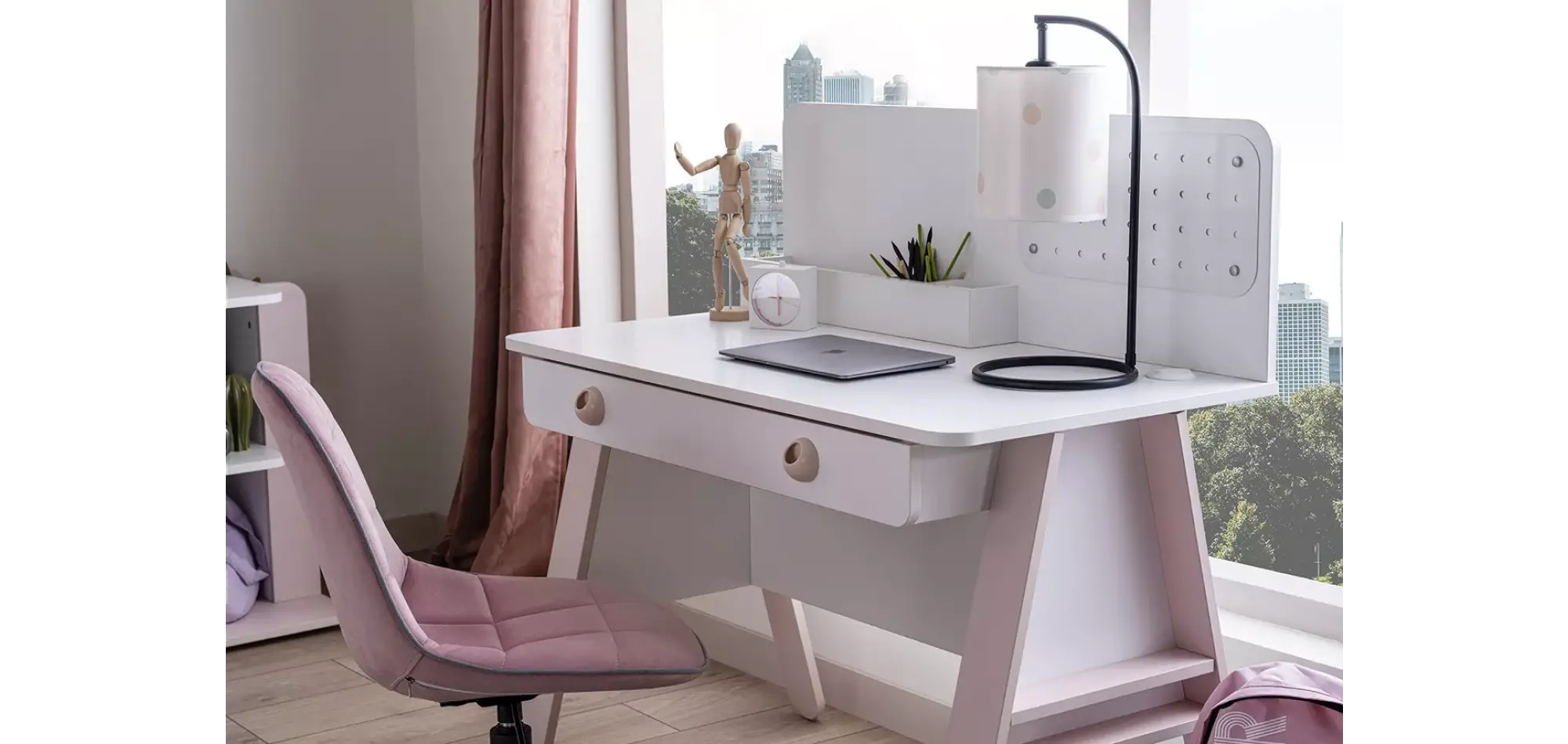 Montessori Pink Masa Üst Ünite