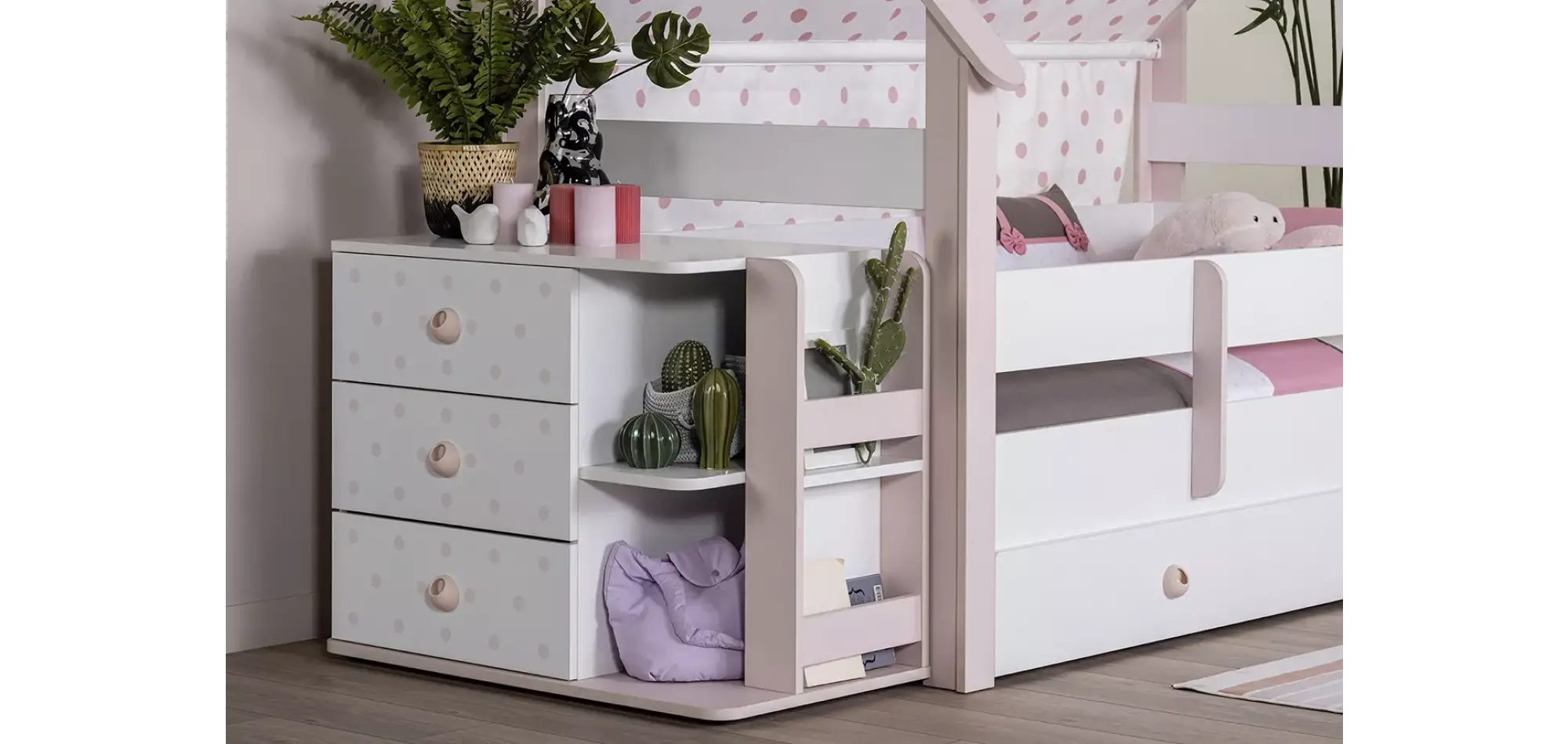 Montessori Pink Şifonyer