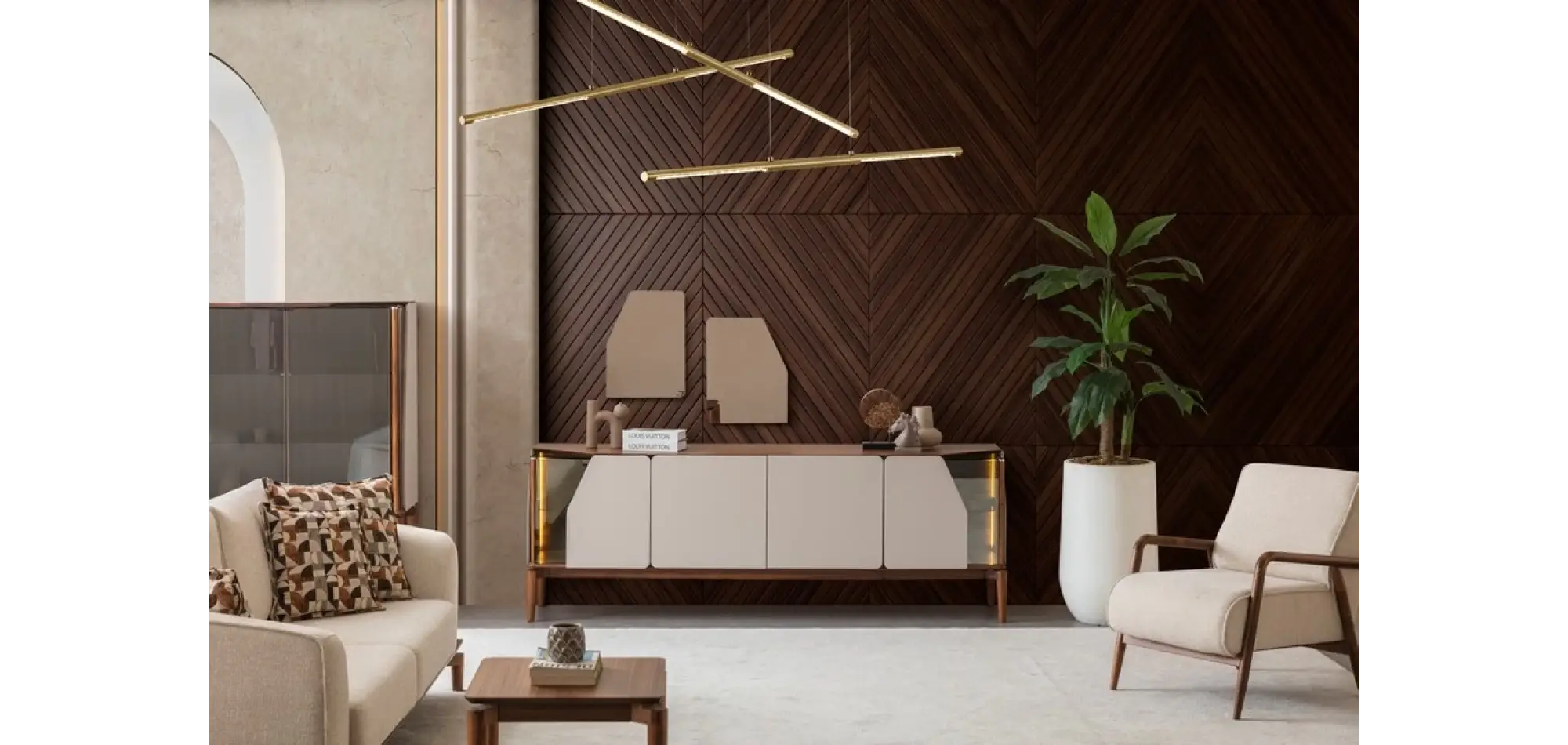 Opulent Konsol Aynası