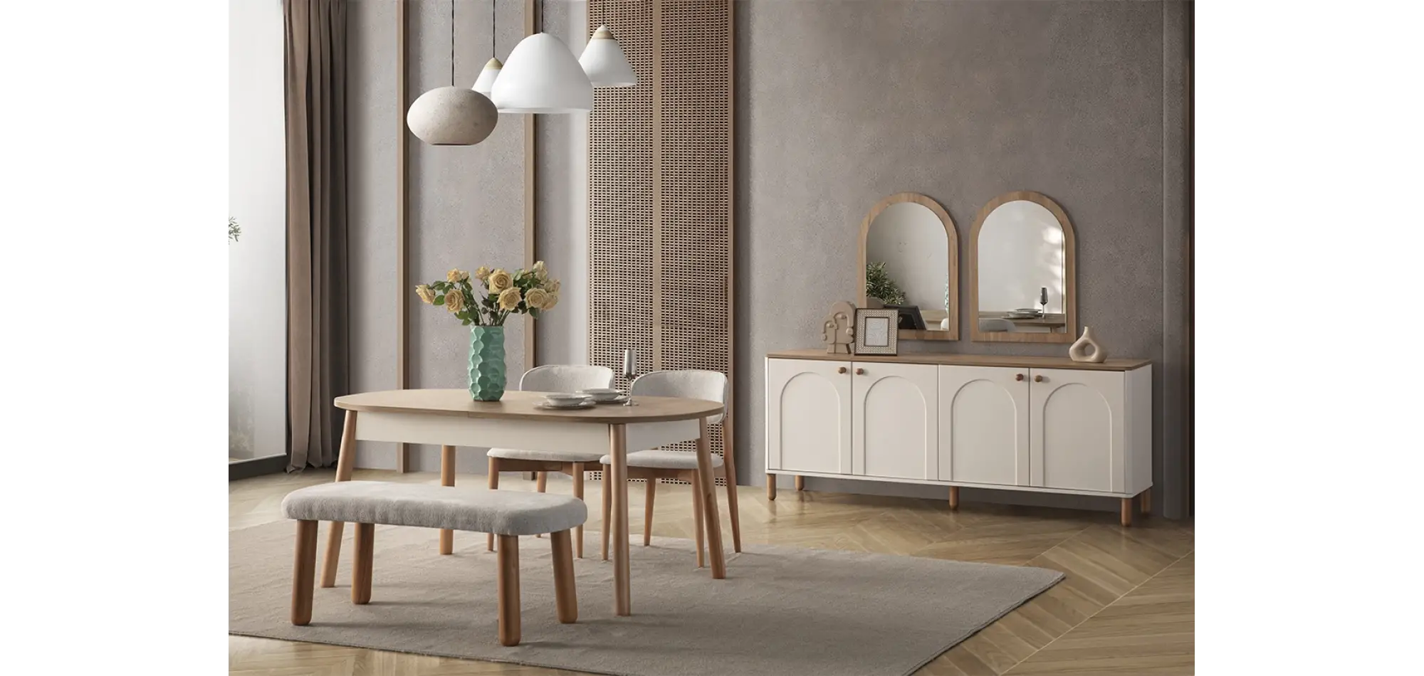 Prada Açılabilir Yemek Masası