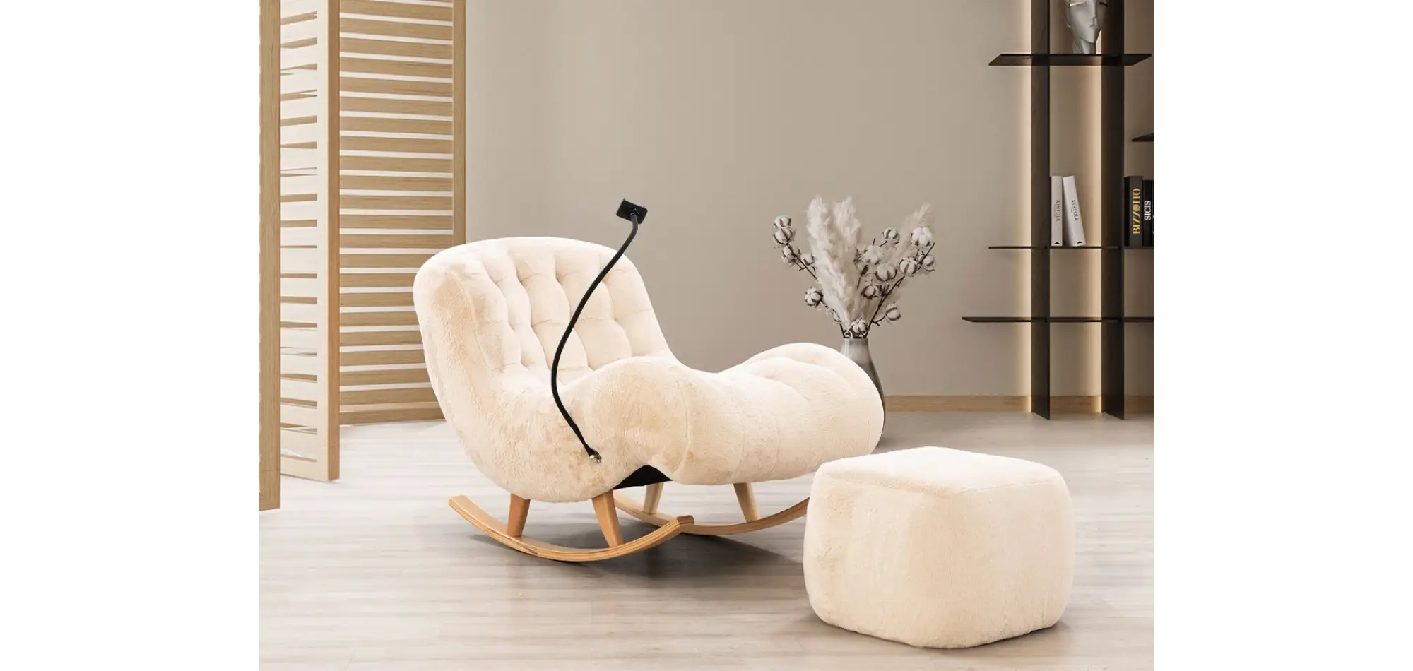 Relax Sallanır Berjer ve Puf