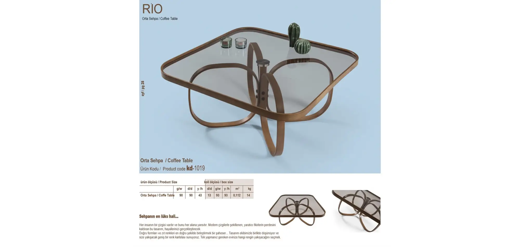 Rio Orta Sehpa