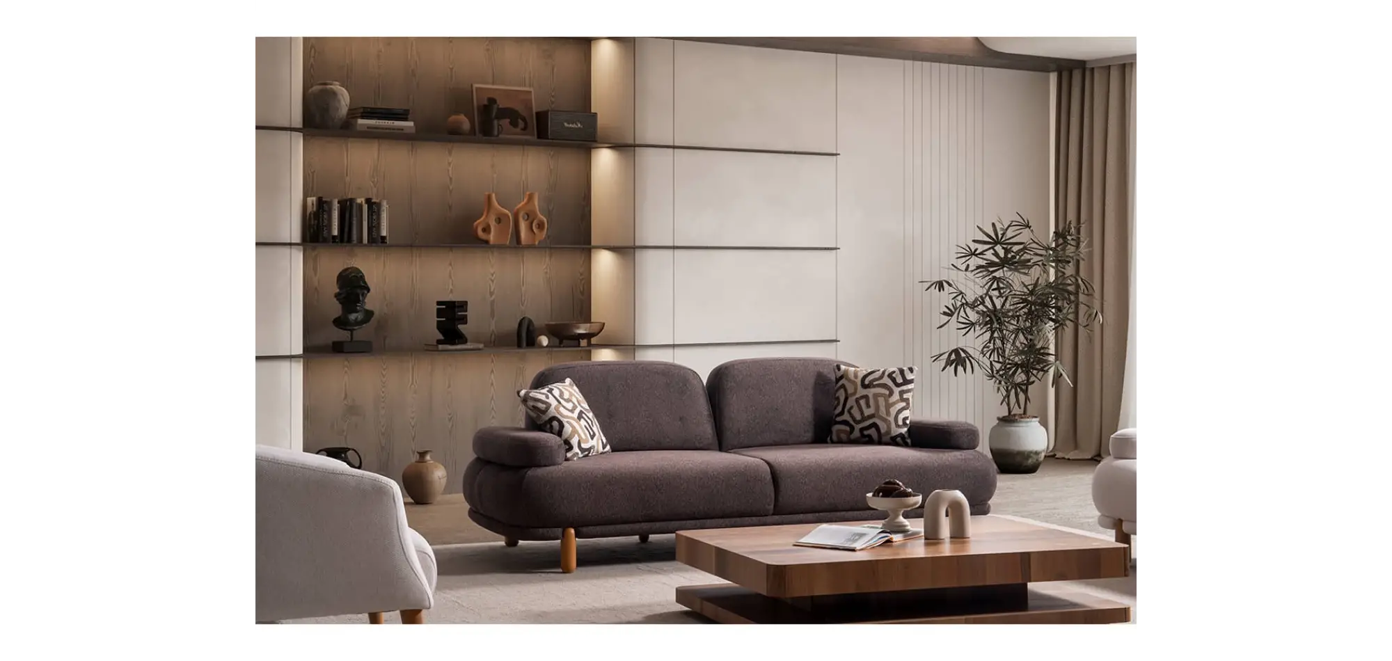 Royal Nest Üçlü Koltuk