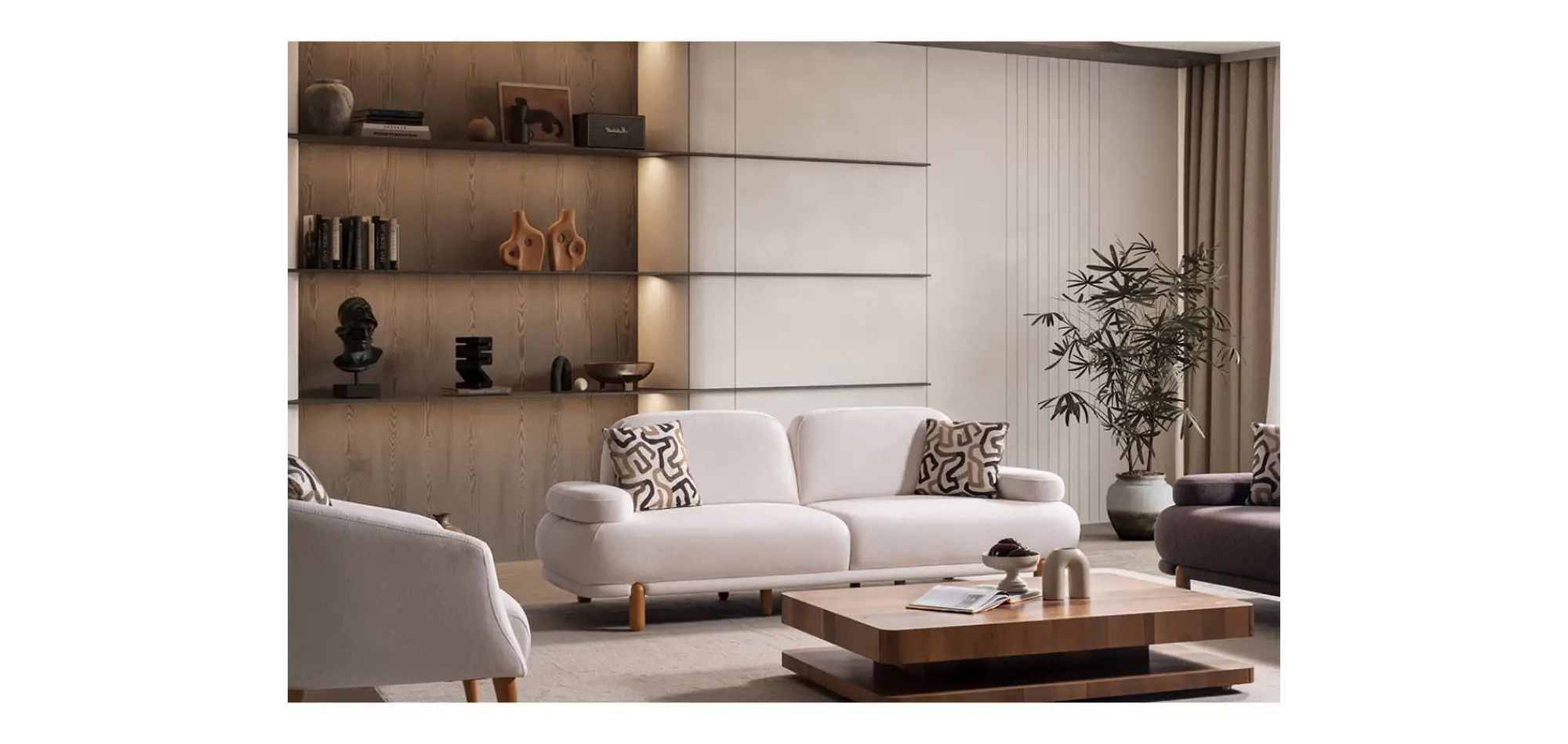 Royal Nest Üçlü Koltuk