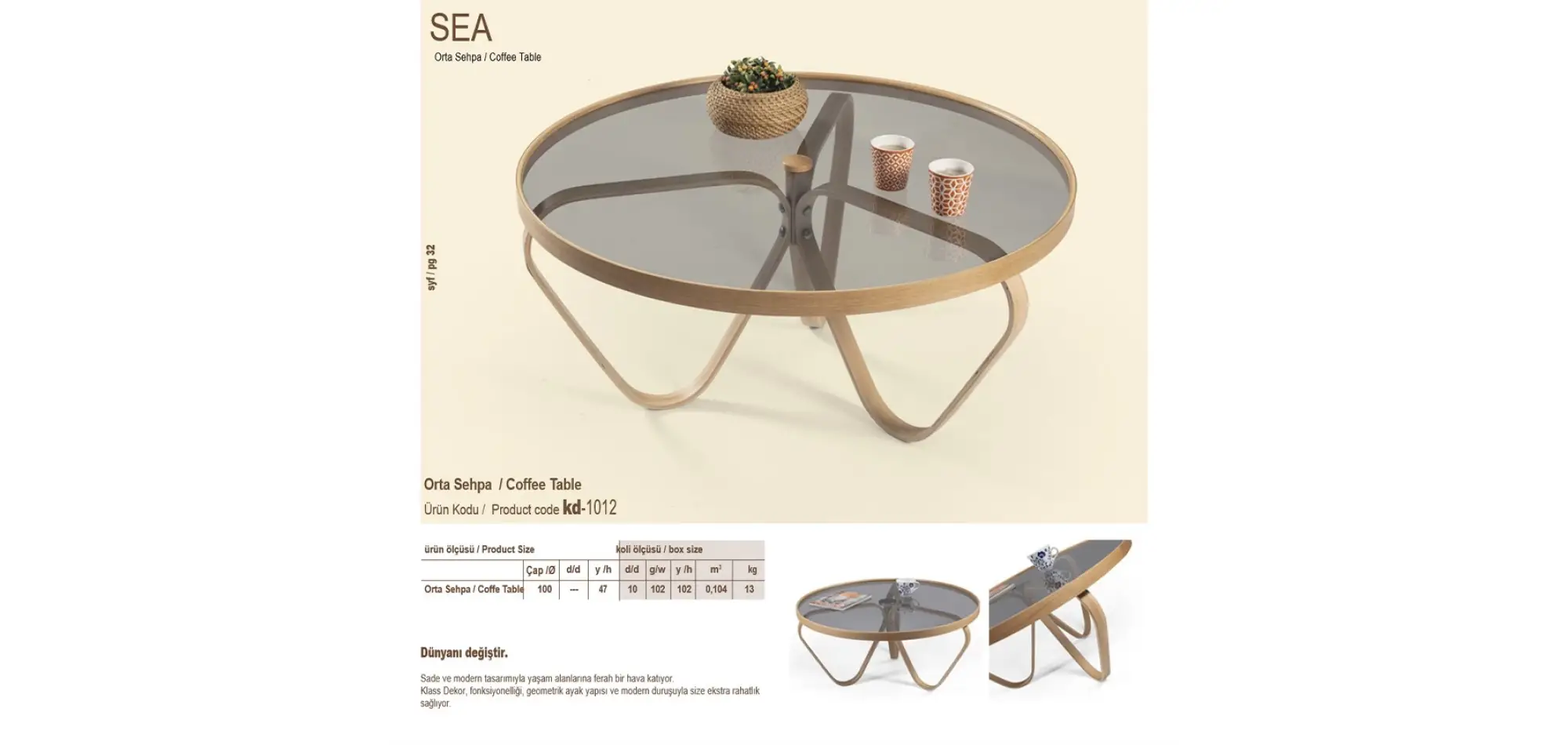 Sea Orta Sehpa