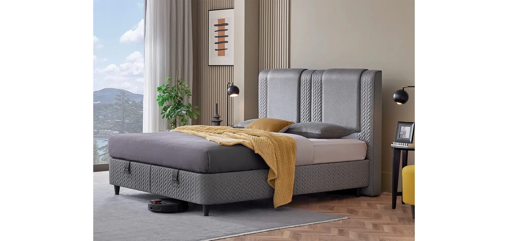 Visco Dynamic Baza ve Başlık 90x190