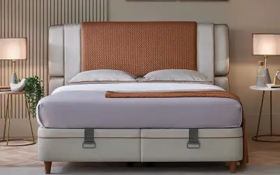 Bamboo Pedic Baza ve Başlık 160x200