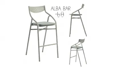Alba Fileli Bar Sandalye
