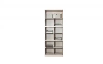 Amity 2 Kapaklı Komple Raflı Dolap