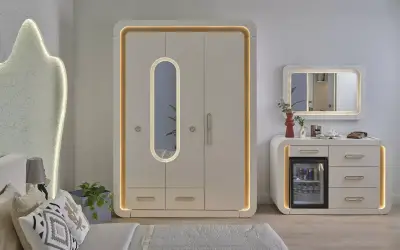Capella 3 Kapaklı Dolap