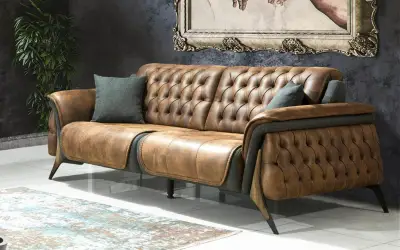 Cozy Üçlü Koltuk