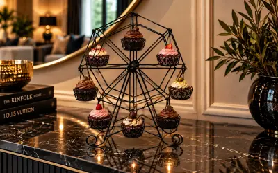 Dönme Dolap Cupcake Standı