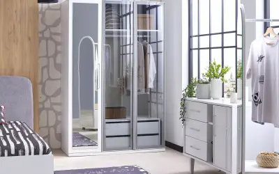 Likya 2 Kapılı Dolap Kabini