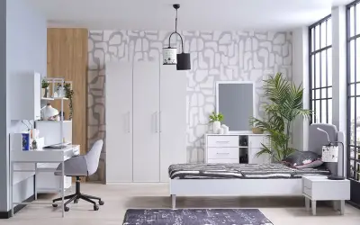 Likya 3 Kapılı Dolap Kabini