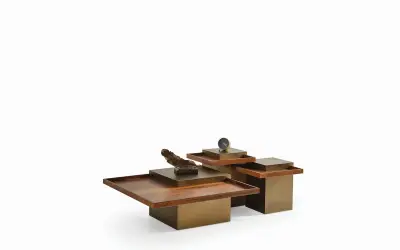 MC-113 Orta Sehpa (Oak Black Set)