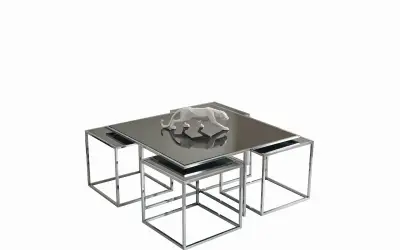 MC-138 Orta Sehpa 5li Silver