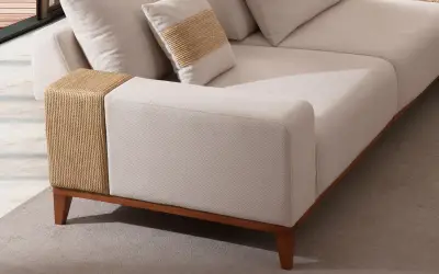 Miami Sol Kollu Düz Kumaş Modül