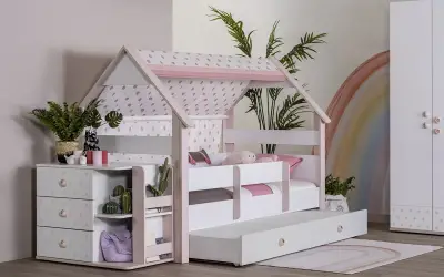 Montessori Pink Alt Karyola