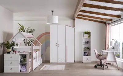 Montessori Pink Çocuk Odası