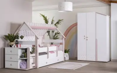 Montessori Pink Çocuk Odası