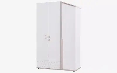 Montessori Pink S 3 Kapılı Dolap