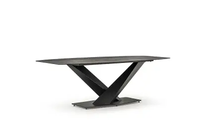 Nero Seramik Masa - 240 cm