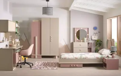 Nordic 3 Kapılı Dolap