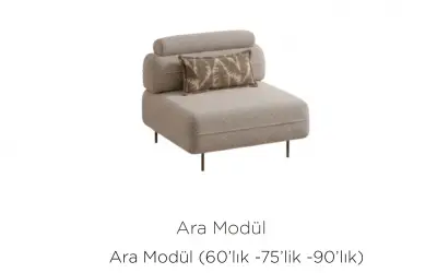 Norenzo Köşe Ara Modül 75 cm