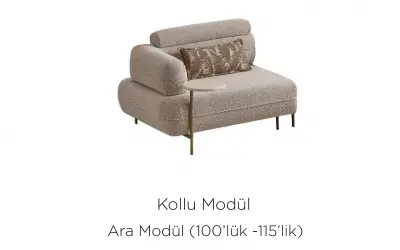 Norenzo Köşe Sol Kollu Modül 115 cm
