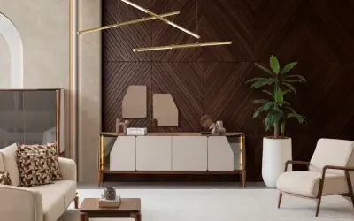Opulent Konsol Aynası
