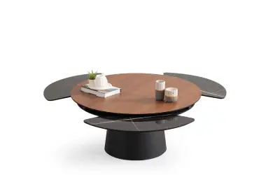 TH-Sense Ceviz Orta Sehpa