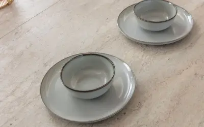 Traverten Yemek Odası Takımı