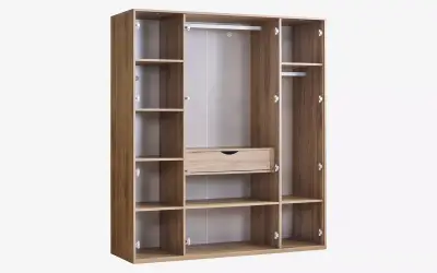 Trio 4 Kapaklı Dolap Kabini