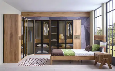 Trio 4 Kapaklı Dolap Kabini